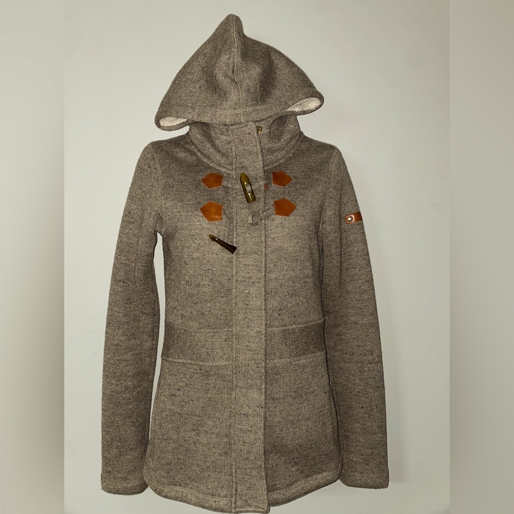 Warm bench zip hoodie jacket xs